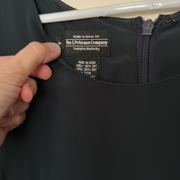 Vintage J. Peterman Silk Dress - Picture 2 of 3